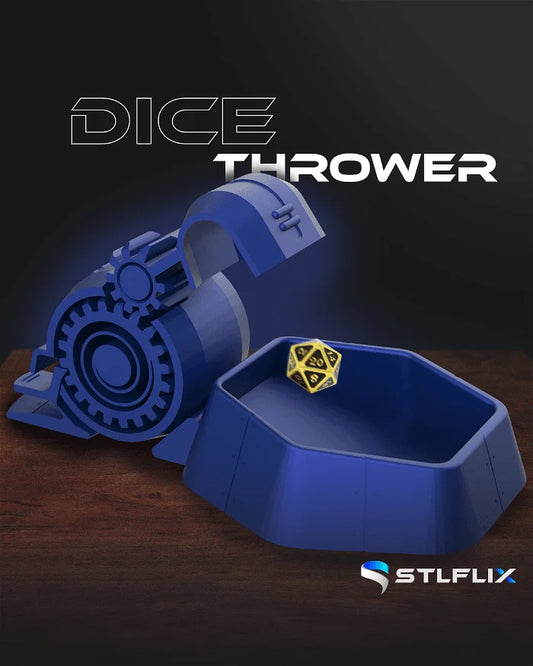 Dice Thrower Dice Tower