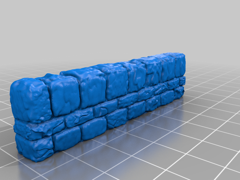 Openforge Dungeon Stone Wall Wall Inch 3x Low