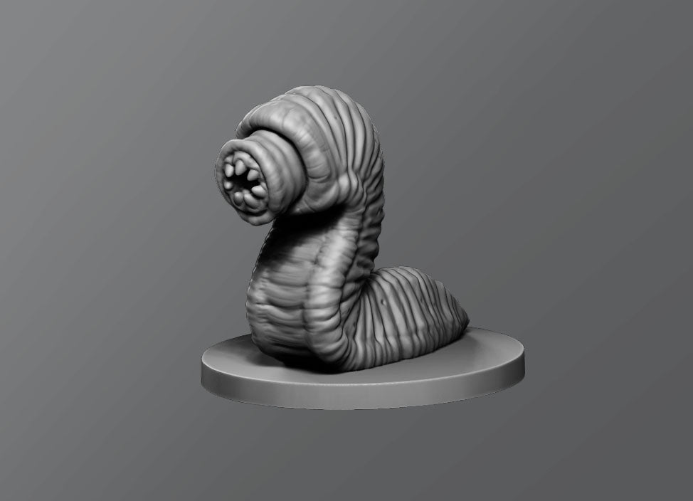 Dungeons & Dragons Leech Miniature – Borishotch Industries