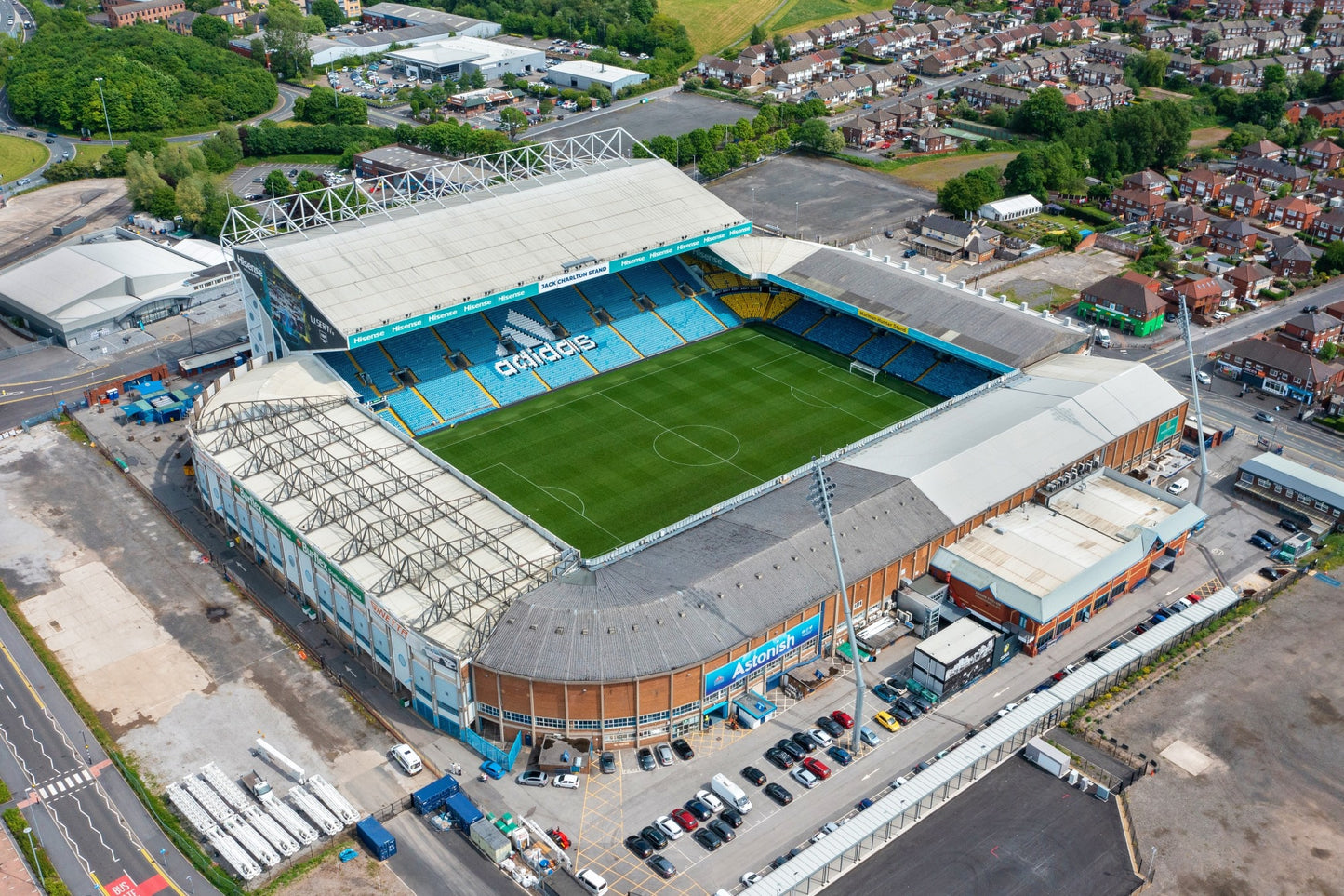 Leeds United - Elland Road Hueforge