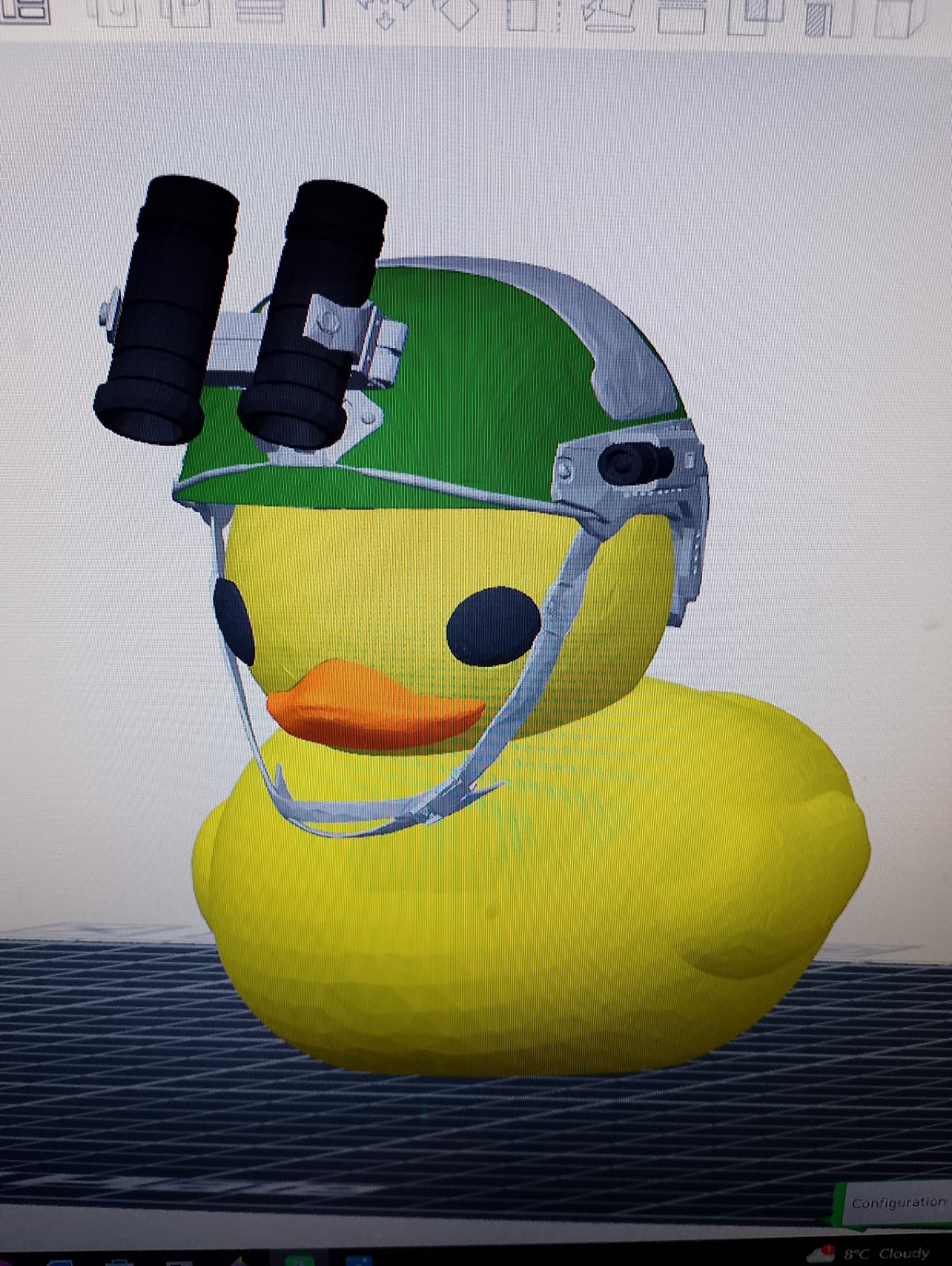 Soldier Duck