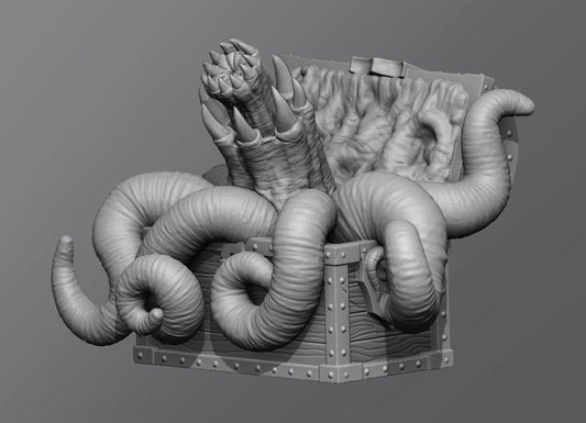 Dungeons & Dragons Chest Mimic Miniature