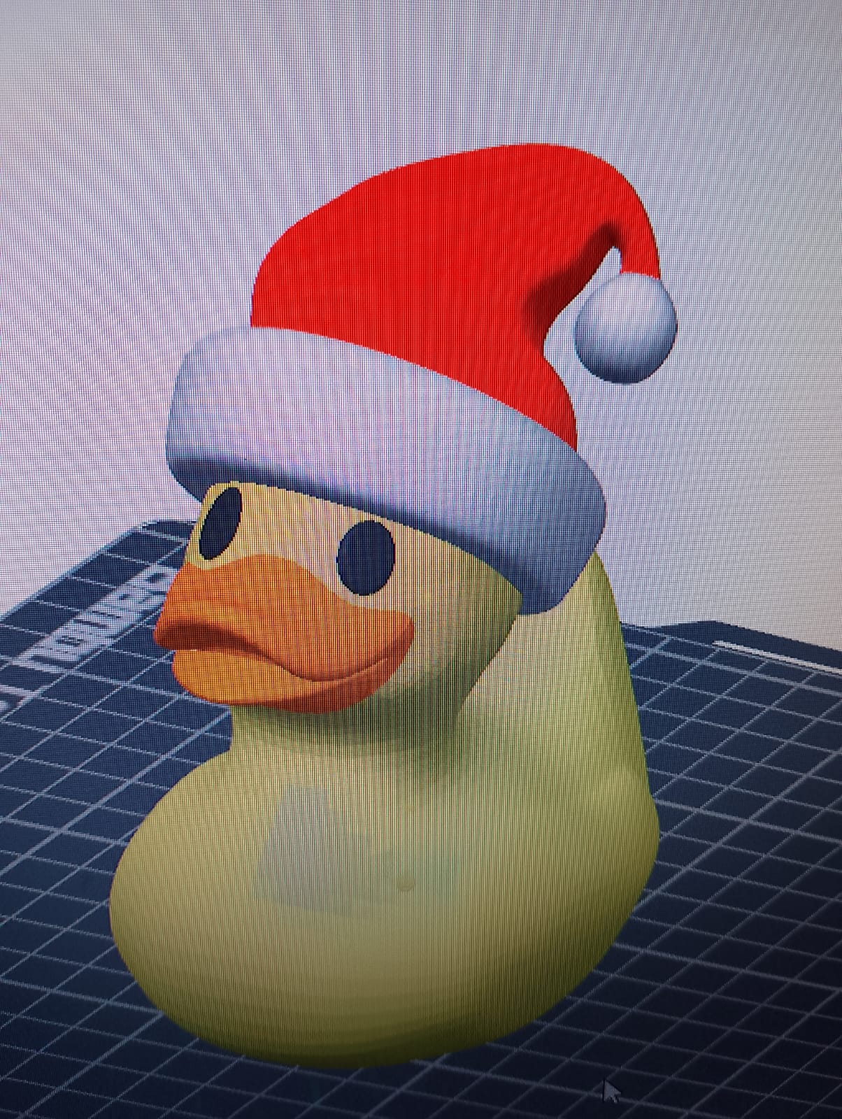 Santa Rubber Duck