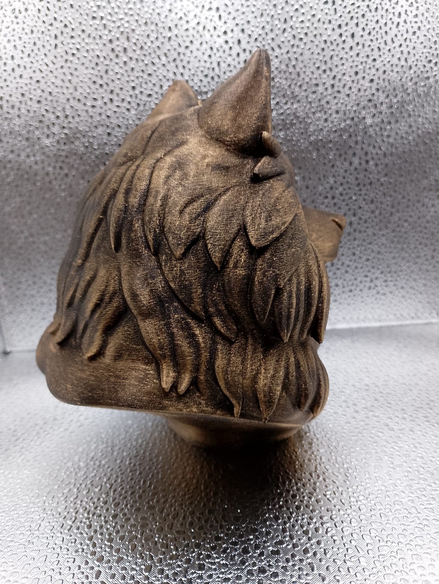Wolf Spitz Bust