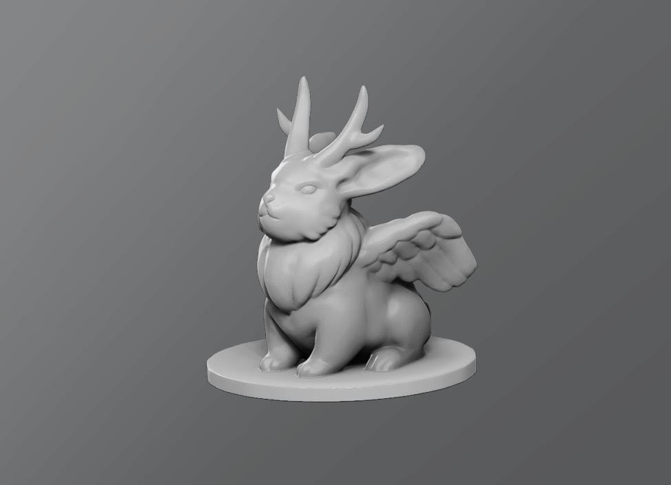 Dungeons & Dragons Wolpertinger Miniature