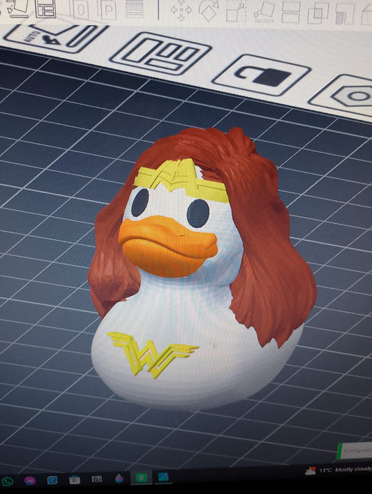 Wonder Woman Duck